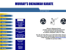 Tablet Screenshot of murrayskarate.cmasdirect.com