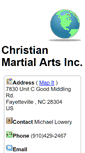 Mobile Screenshot of christianma.cmasdirect.com