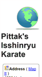 Mobile Screenshot of pittakskarate.cmasdirect.com