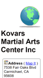 Mobile Screenshot of kovars.cmasdirect.com