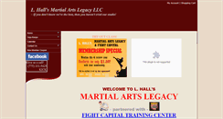 Desktop Screenshot of martialartslegacy.cmasdirect.com