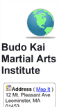 Mobile Screenshot of budokai.cmasdirect.com